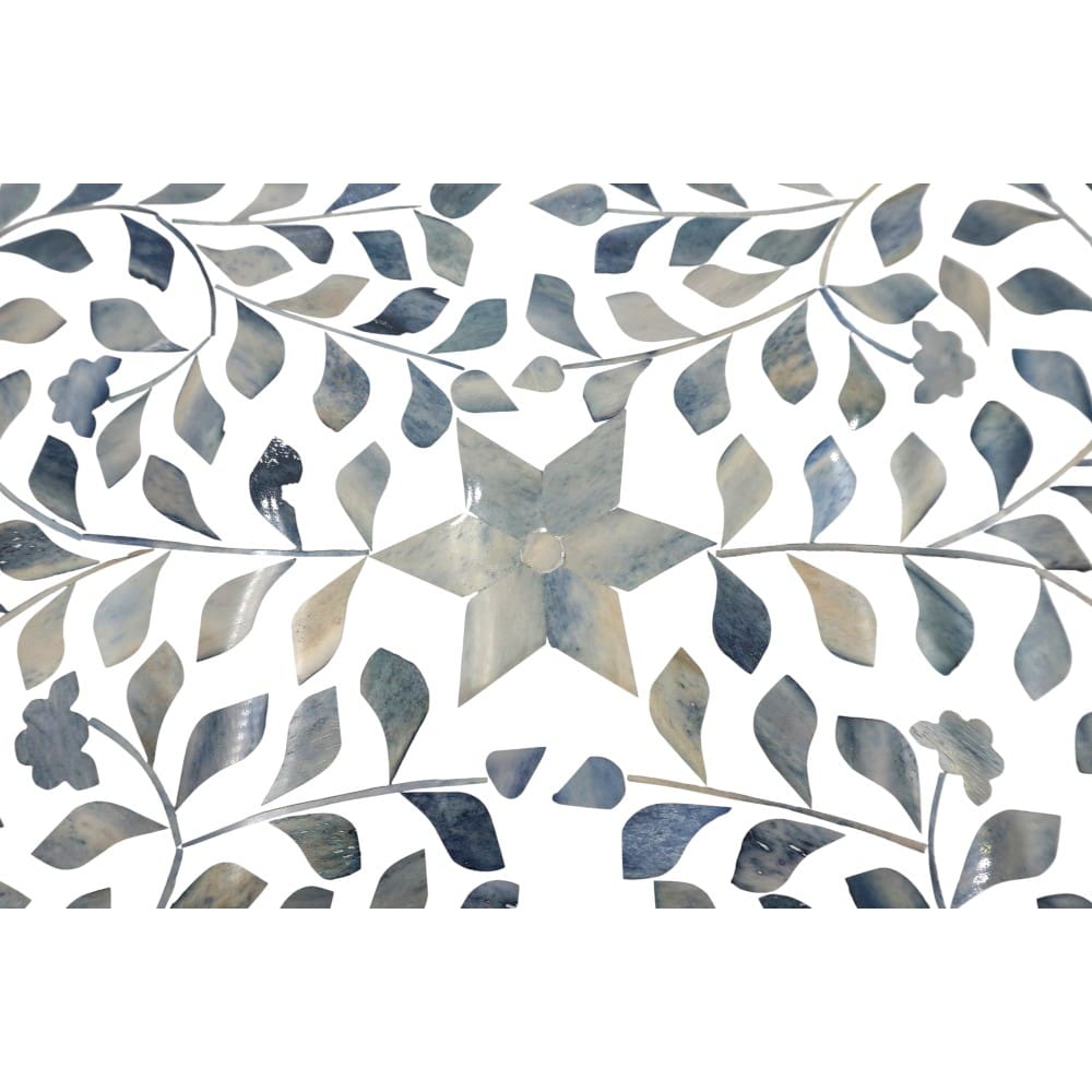 Large Blue and White Inlay Box image 6
