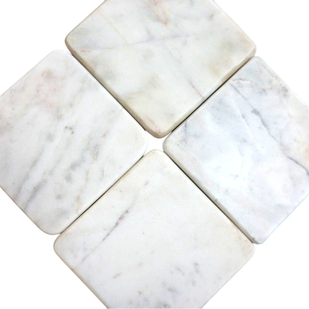 Set of 4 Square Marble Coasters image 2