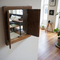 Vintage Accent Mirror Window with Shutters - 2 image 0