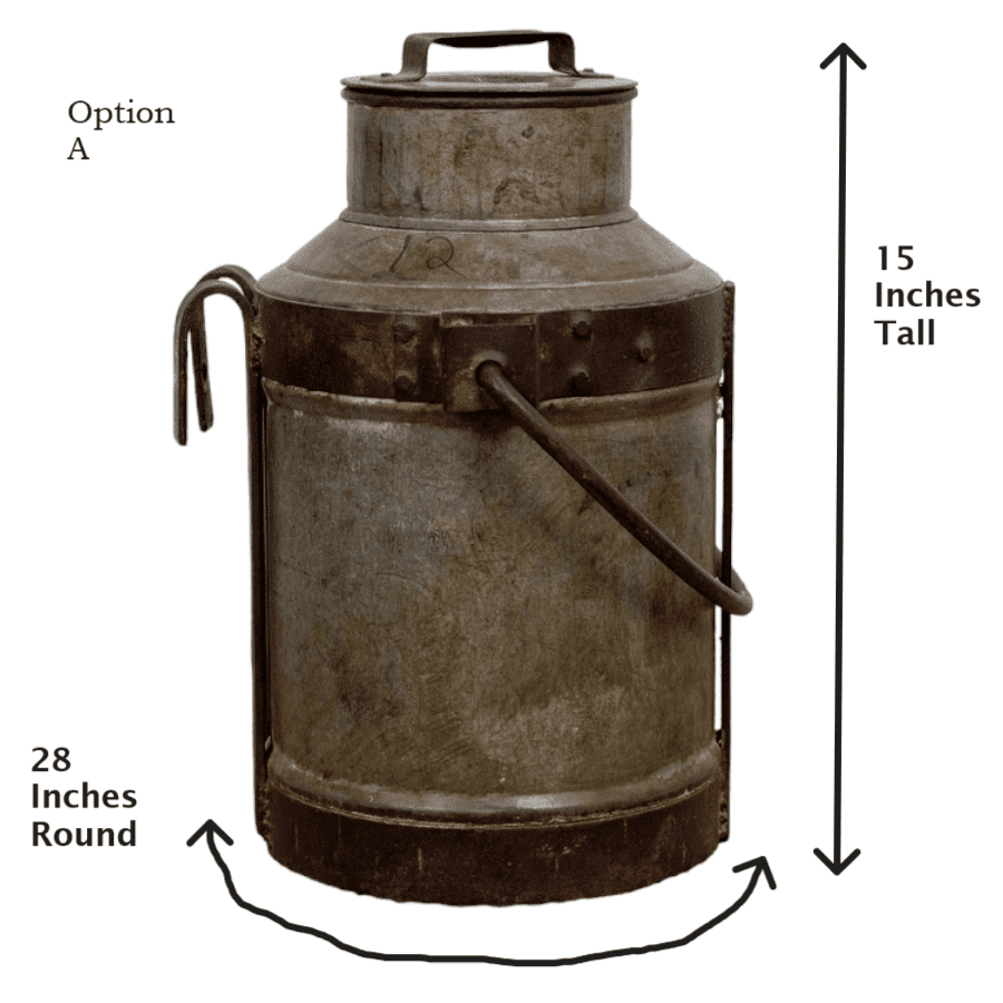 Vintage Milk Cans Farmhouse Home Decor image 2