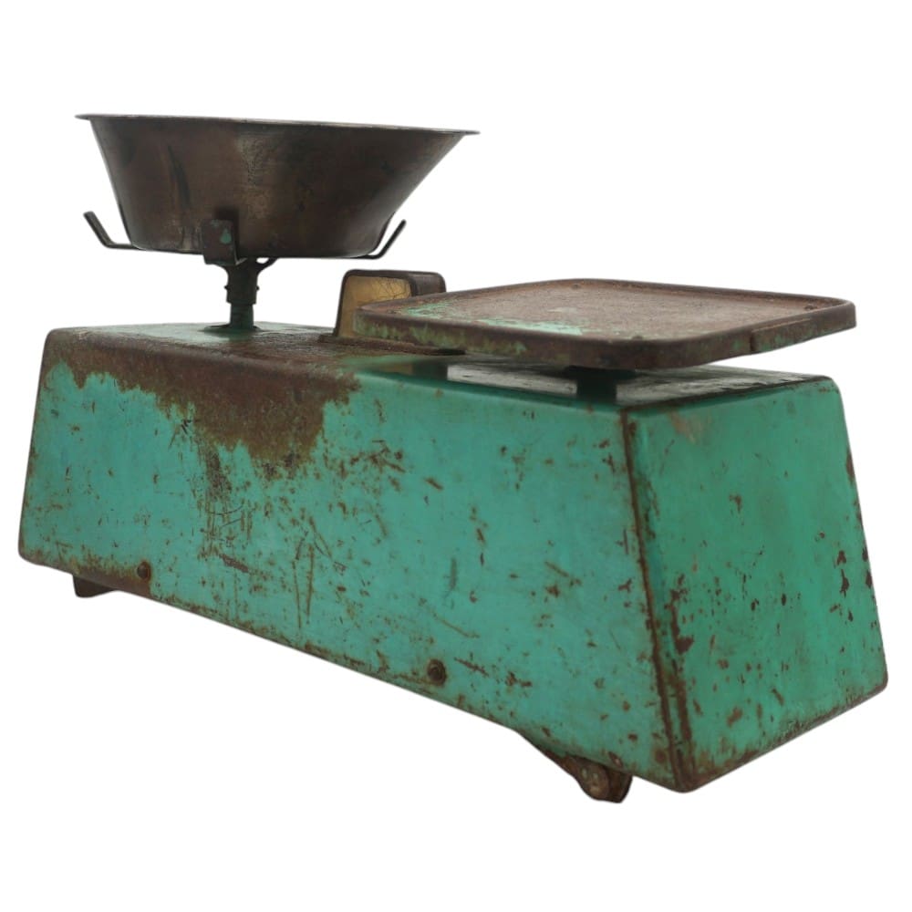 Vintage Kitchen Scale Green image 3