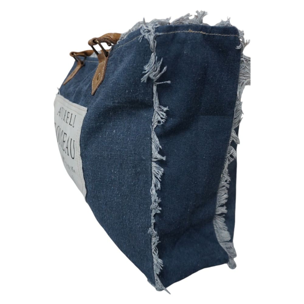 Cotton Canvas Soft Denim Tote Bag image 3