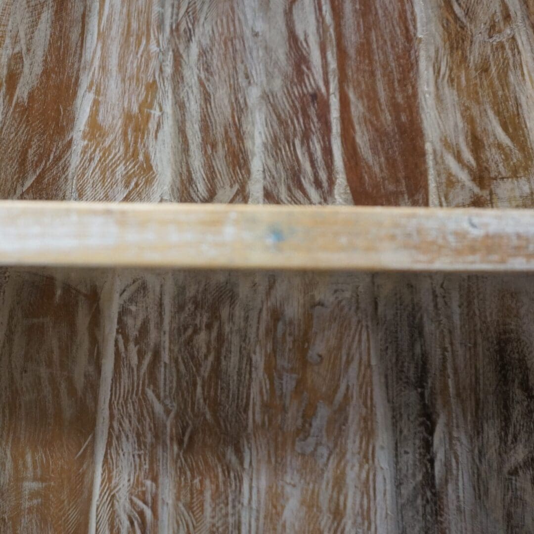 Whitewashed Boat Bookcase Hand-crafted image 8