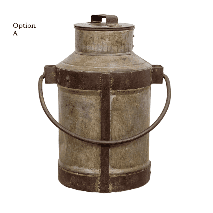 Vintage Milk Cans Farmhouse Home Decor image 1
