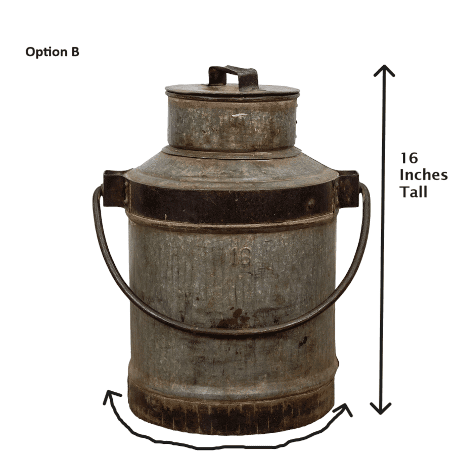 Vintage Milk Cans Farmhouse Home Decor image 3