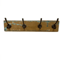 4-Hook Coat Rack Reclaimed Wood - 1 image
