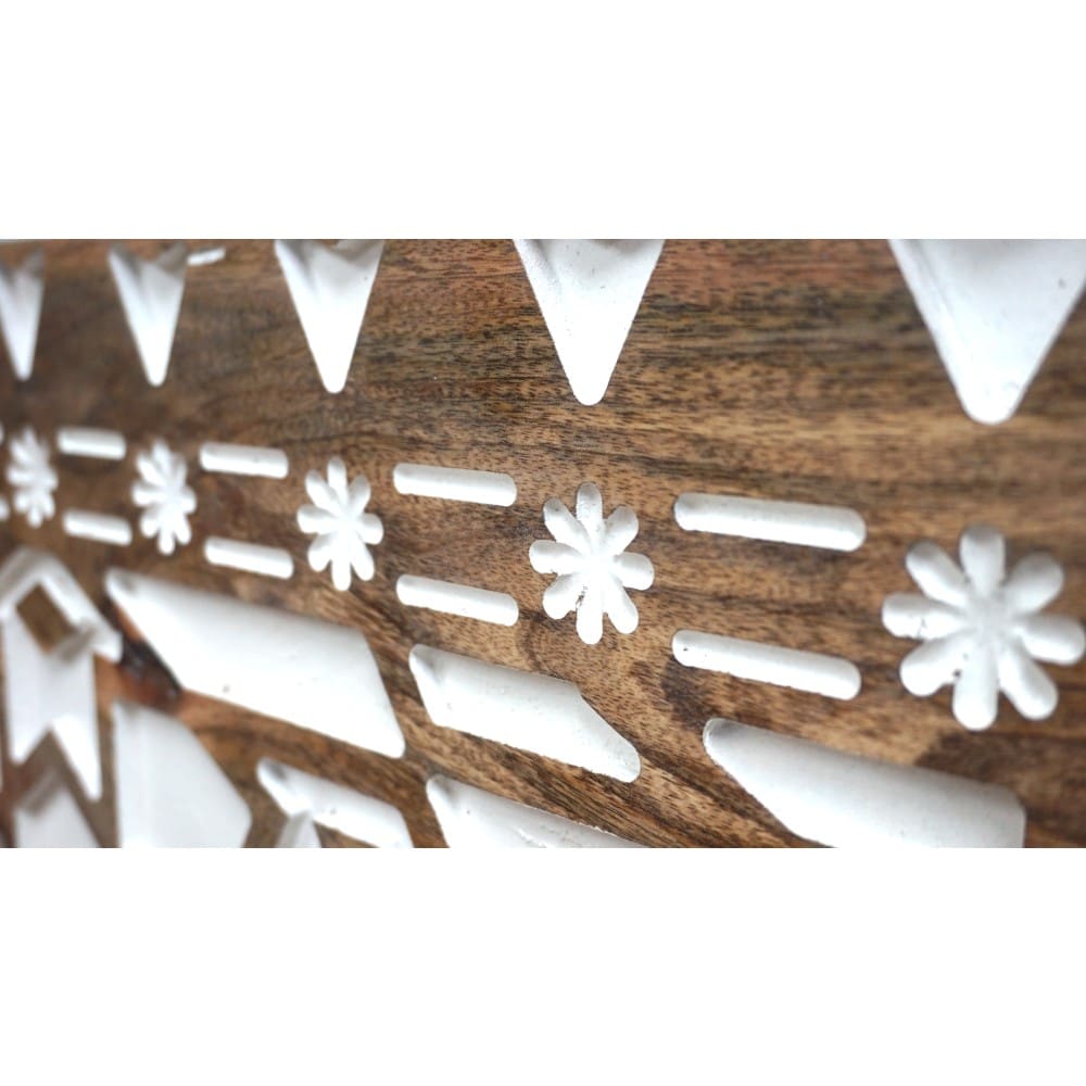 Hand-Carved Queen Bedframe image 2
