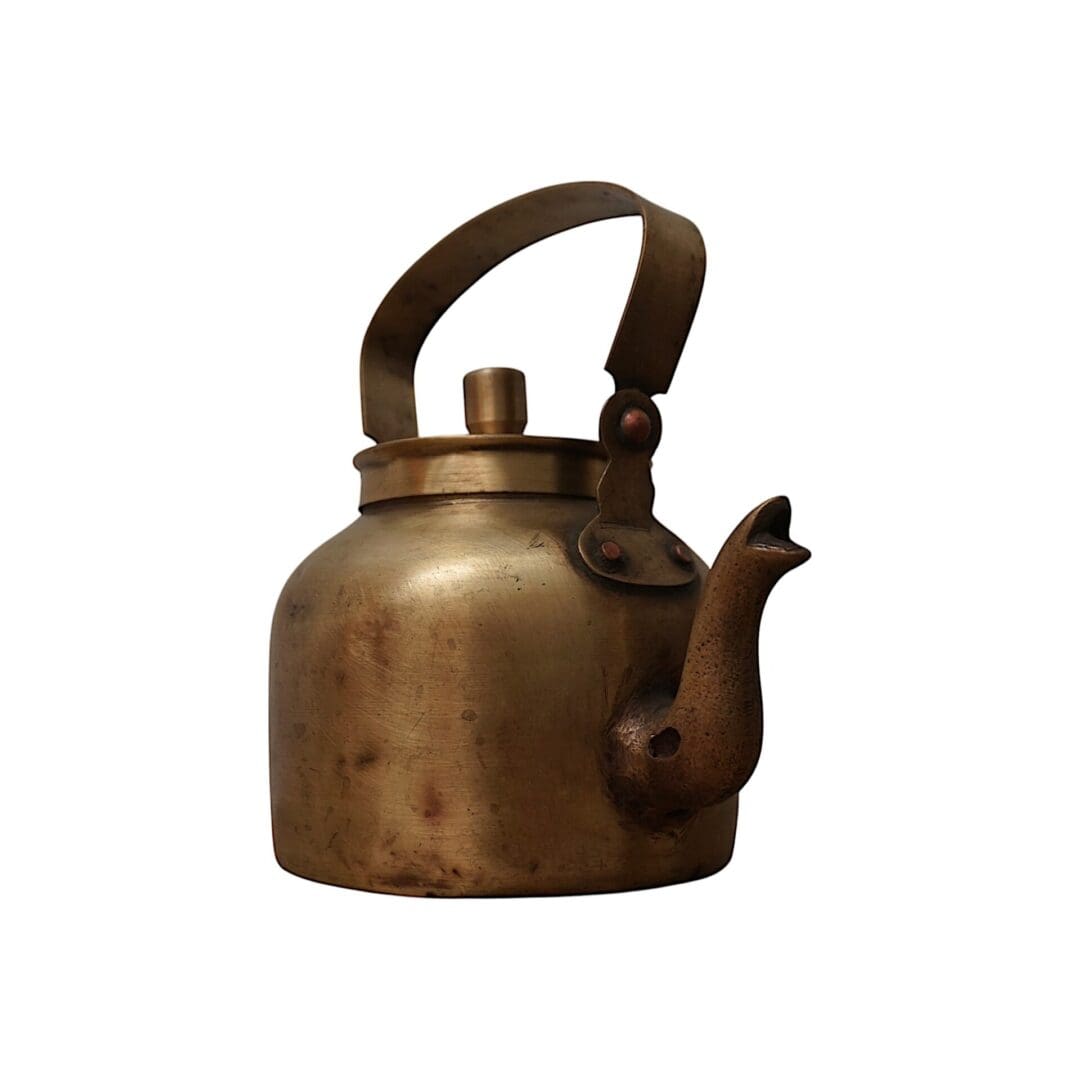 Vintage Brass/Copper Kettle image 4