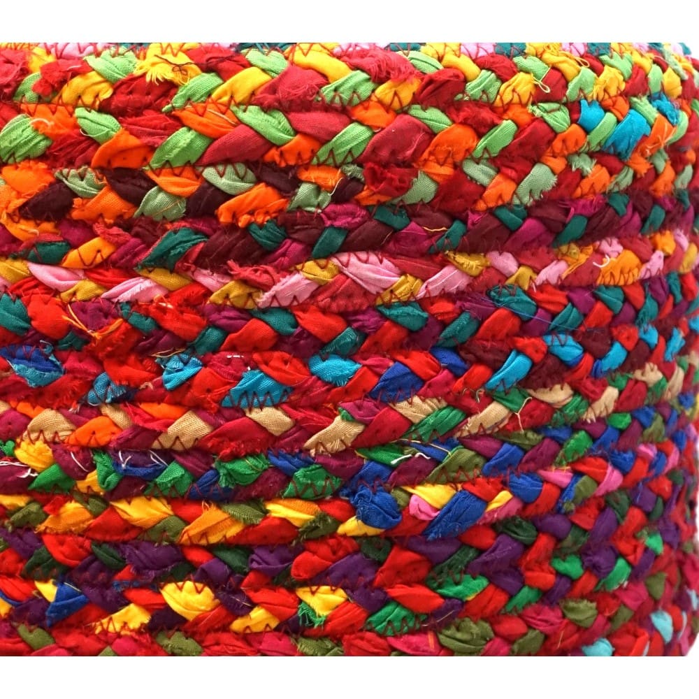 Hand-crafted Jute Stool Multiple Color Options image 19