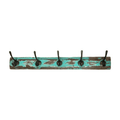 5-Hook Coat Rack Reclaimed Wood image 5