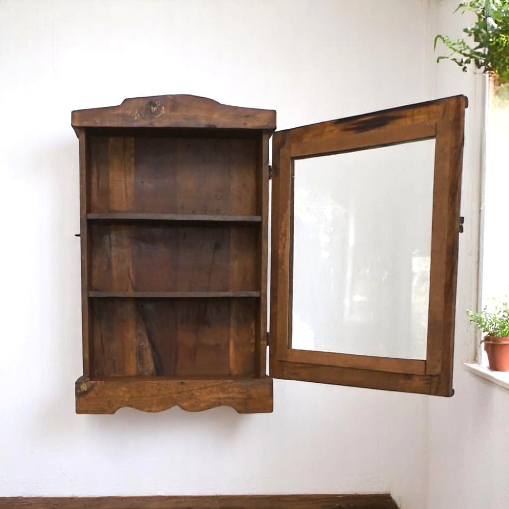 Farmhouse Cupboard Vintage Accent image 0
