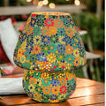 Puffed Glass Mushroom Lamp Multicolored 3 Styles image 0