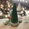 Hand-crafted Carved Wood Christmas Tree BUY 1 GET 1 FREE image 0