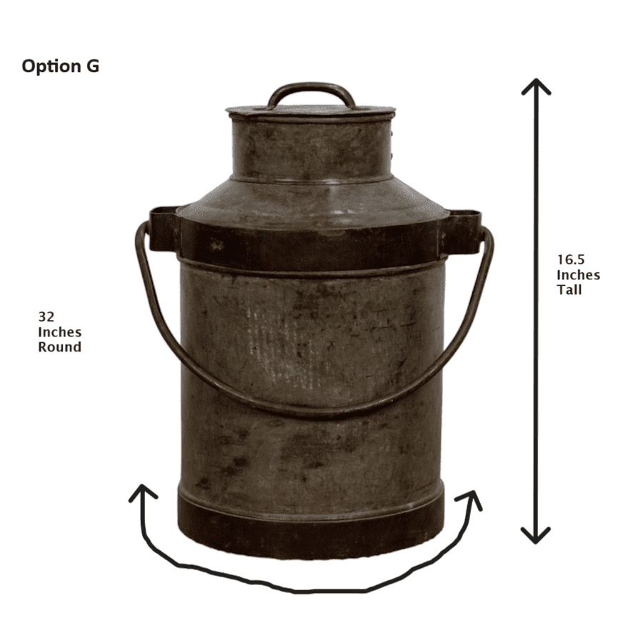 Vintage Milk Cans Farmhouse Home Decor image 13