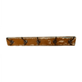 5-Hook Coat Rack Reclaimed Wood image 4