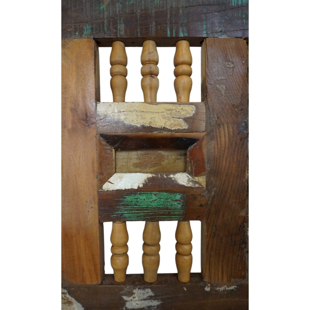 Hand-Crafted Reclaimed Wood Bench image 5