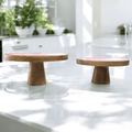 Set of 2 Unique Hand-crafted Cake Stands image 0