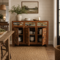 Handcrafted Reclaimed Wood Sideboard | Rustic & Sustainable Dining Storage